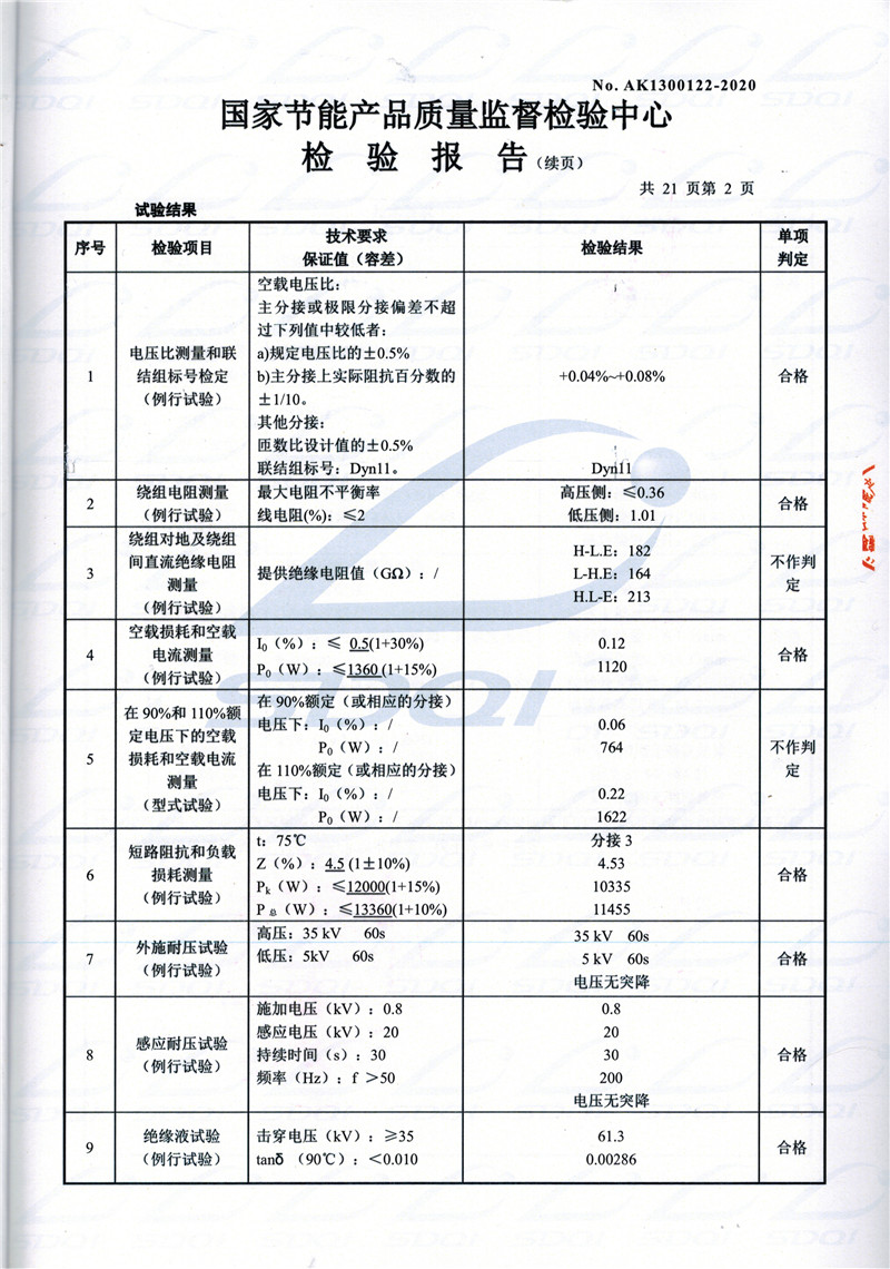 高低压试验报告-S11-1250孟连孟连孟连油浸式变压器-2.jpg